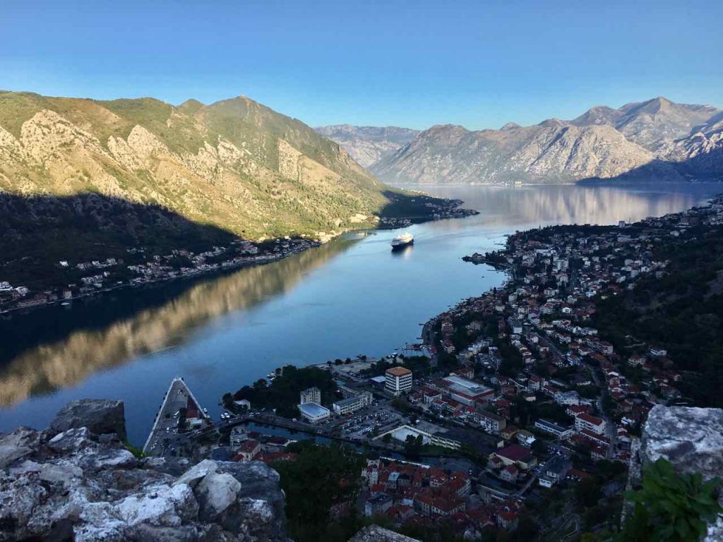 View from Kotor City Wall