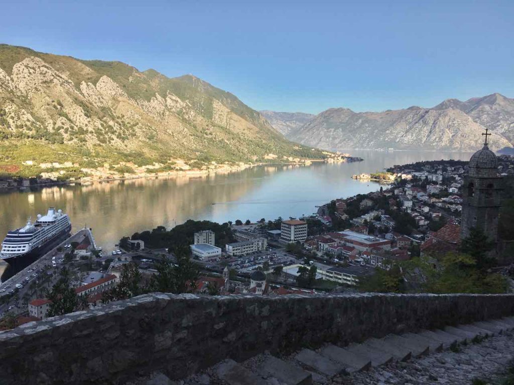 View to Kotor and fjord
