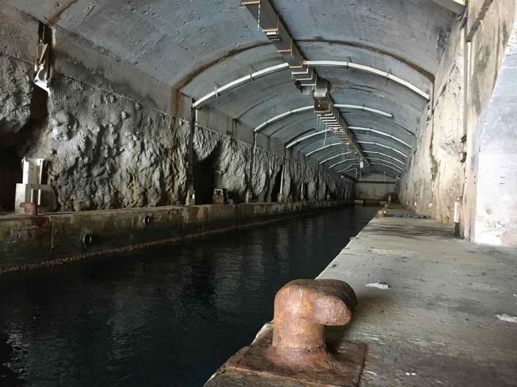 Submarine Hideaway Rose Lustica Peninsula Bay of Kotor Montenegro